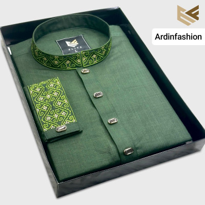 Aristocratic Quality Embroidered Panjabi For Man