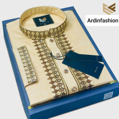 Aristocratic Quality Embroidered Panjabi For Man