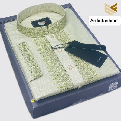 Aristocratic Quality Embroidered Panjabi For Man