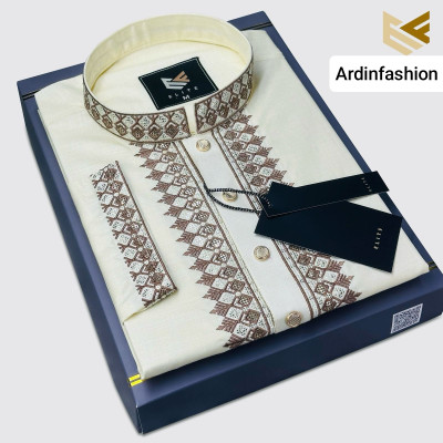 Aristocratic Quality Embroidered Panjabi For Man