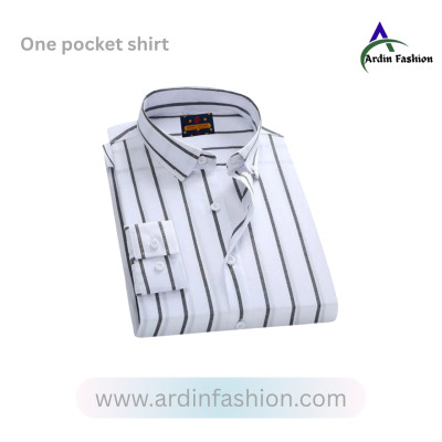 Full Sleeves one pocket ceck shirt