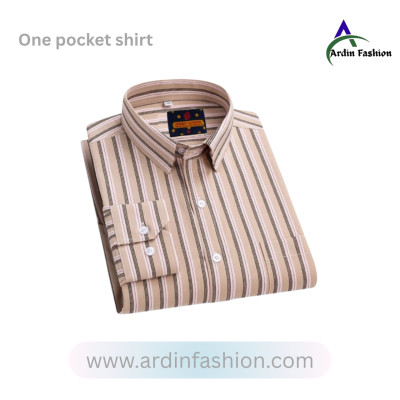 Full Sleeves one pocket ceck shirt