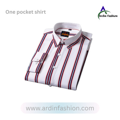 Full Sleeves one pocket ceck shirt