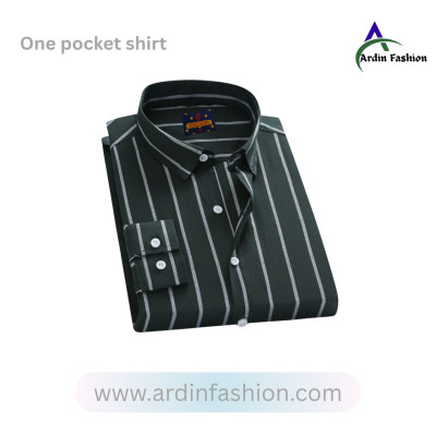 Full Sleeves one pocket ceck shirt