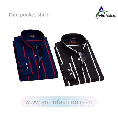 Full Sleeves one pocket ceck shirt