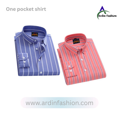 Full Sleeves one pocket ceck shirt