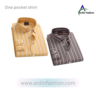 Full Sleeves one pocket ceck shirt