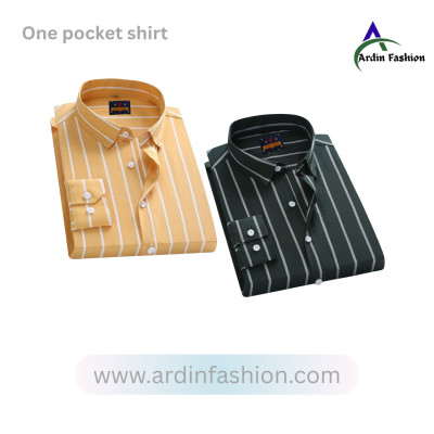 Full Sleeves one pocket ceck shirt