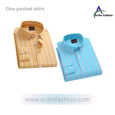 Full Sleeves one pocket ceck shirt