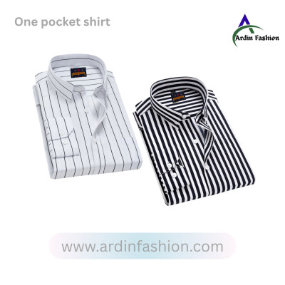 Full Sleeves one pocket ceck shirt