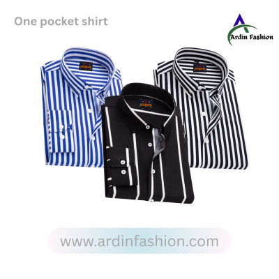 Full Sleeves one pocket ceck shirt