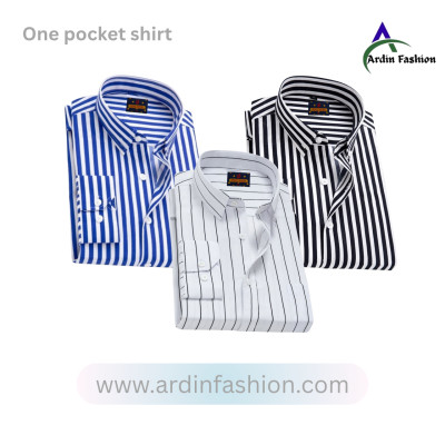 Full Sleeves one pocket ceck shirt