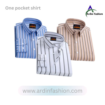 Full Sleeves one pocket ceck shirt