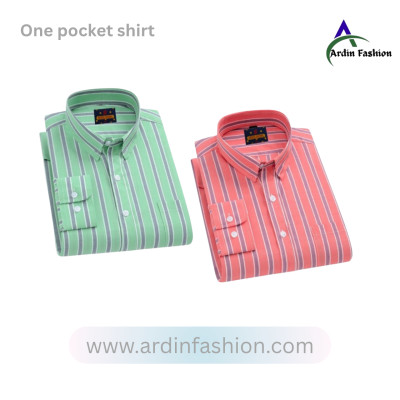 Full Sleeves one pocket ceck shirt