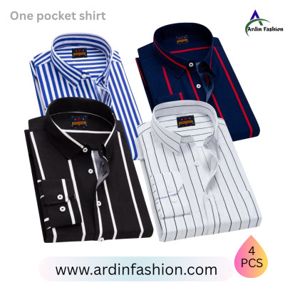 Full Sleeves one pocket ceck shirt