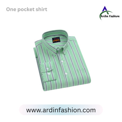 Full Sleeves one pocket ceck shirt