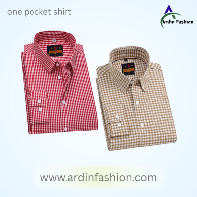 2 PCS Long Sleeve Grameen Check Shirt