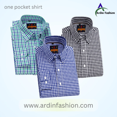 3 PCS Long Sleeve Grameen Check Shirt