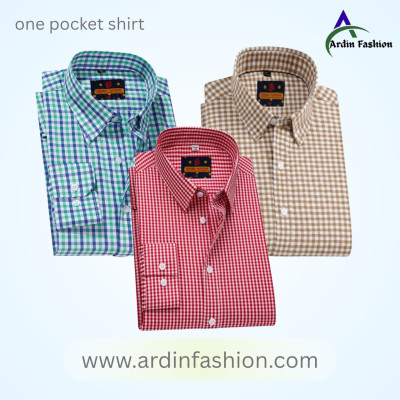 3 PCS Long Sleeve Grameen Check Shirt