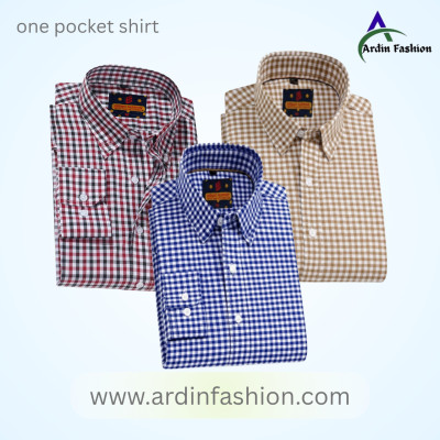 3 PCS Long Sleeve Grameen Check Shirt