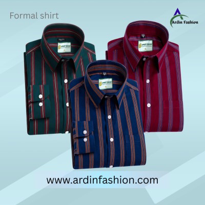 3 PCS Long sleeve Stripe Shirt
