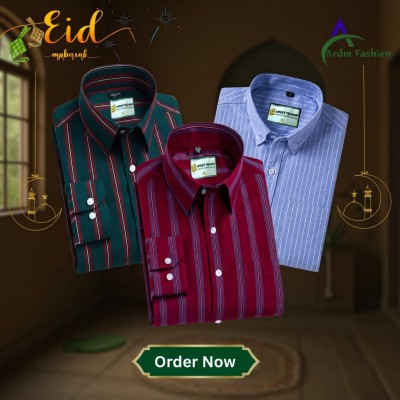 3 PCS Long sleeve Stripe Shirt