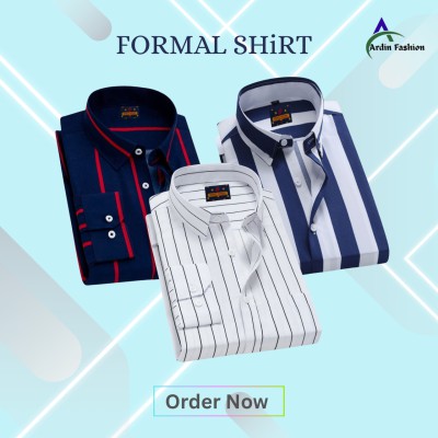 3 PCS Full Sleeves one pocket ceck shirt