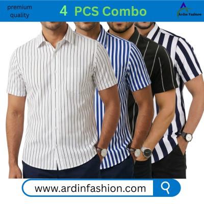 4 PCS Half sleeve print Shirt