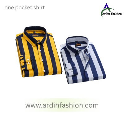 Full Sleeves one pocket ceck shirt