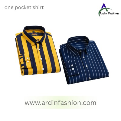 Full Sleeves one pocket ceck shirt