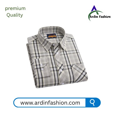 1 PCS Long sleeve Check Shirt