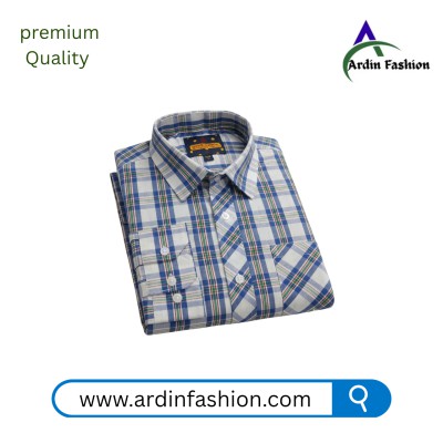1 PCS Long Sleeve  Check Shirt