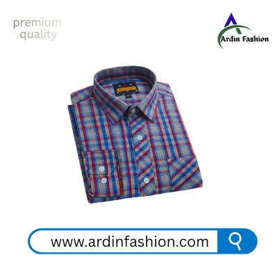 1 PCS Long sleeve Check Shirt