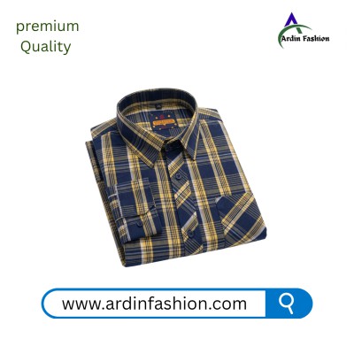 1 PCS Long sleeve Check Shirt