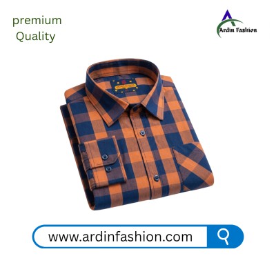 1 PCS Long sleeve Check Shirt