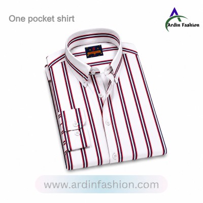 Full Sleeves one pocket ceck shirt