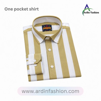 Full Sleeves one pocket ceck shirt