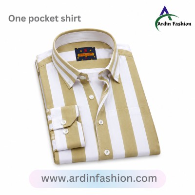 Full Sleeves one pocket ceck shirt