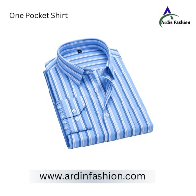 Full Sleeves one pocket ceck shirt