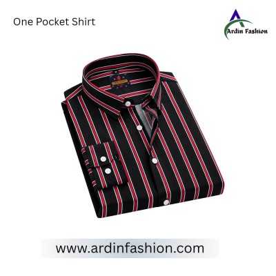 Full Sleeves one pocket ceck shirt