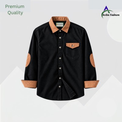 Single Pocket Denim Shirt