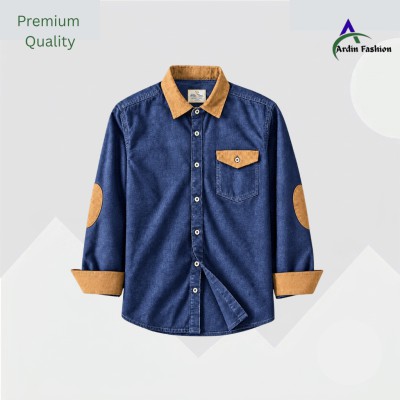 Single Pocket Denim Shirt