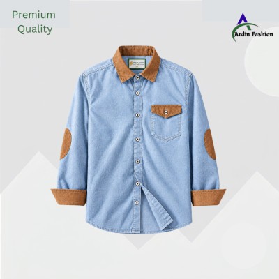 Single Pocket Denim Shirt